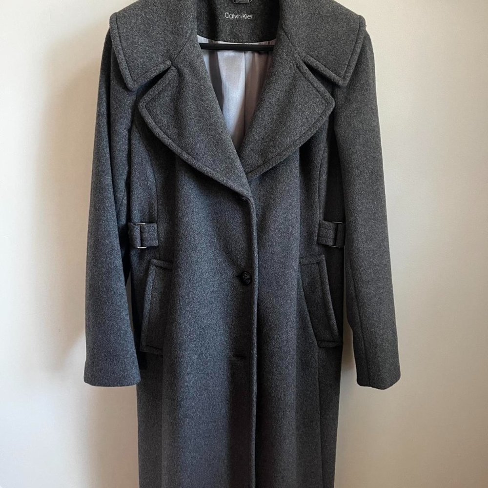 Calvin Klein Wool Trench